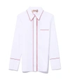N°21 White Collared Shirt,210000032589