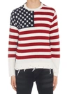 VALENTINO 'US FLAG' SWEATER,10644830