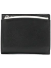 MAISON MARGIELA contrast zipped wallet,S55UI0188PR516