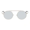 HAN KJOBENHAVN HAN KJOBENHAVN SILVER MIRROR UNCLE SUNGLASSES