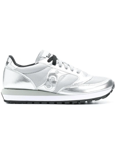 Saucony Jazz Triple Chunky-sole Sneakers In Silver