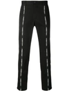 DOLCE & GABBANA LOGO STRAP TROUSERS