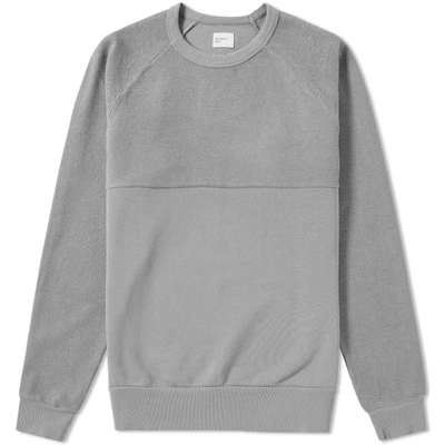 Les Basics Le 5050 Crew Sweat In Grey