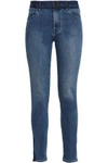 J BRAND Maria faded high-rise skinny jeans,AU 14693524283006280