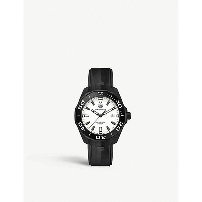 Tag Heuer Way108a.ft6141 Aquaracer Black Titanium Watch