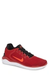 Nike Men's Free Run 2018 Running Sneakers From Finish Line In Gunsmoke/ White/ Blue