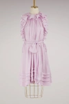 CHLOÉ Silk mini dress,CHC18SRO7000351H38 NR51H