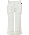 CHLOÉ CROPPED JEANS,CHC18UDP11152 107