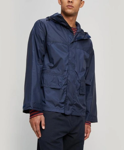 Our Legacy Lightweight Rain Jacket In Blue