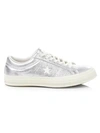 CONVERSE One Star Metallic Leather Sneakers