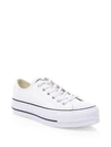 CONVERSE Chuck Taylor All Star Lift Leather Low-Top Sneakers