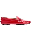 TOD'S TOD'S GOMMINO LOAFERS - RED