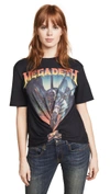 R13 Megadeth Twisted Front Tee