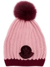 MONCLER KNITTED BEANIE