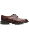 TRICKER'S PUNCH-HOLE DERBY SHOES