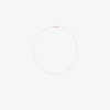 Gigi Clozeau White 18kt Rose Gold  Beaded Necklace In White