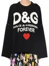DOLCE & GABBANA 'D & G FOREVER' SWEATER,10645535