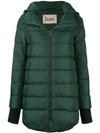 HERNO HERNO PADDED HOODED JACKET - GREEN