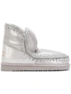 MOU MOU STITCHED ESKIMO BOOTS - GREY