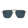 GARRETT LEIGHT Gunmetal Convoy 56 Sunglasses