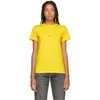 Helmut Lang Taxi Print T In Yellow