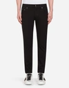 DOLCE & GABBANA FIVE-POCKET PANTS IN STRETCH COTTON,GYD2LTG8AB0N0000