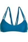 MIKOH MIKOH WOMAN PALM BEACH BIKINI TOP BLUE,3074457345618661497