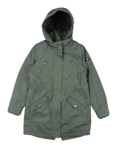 Tommy Hilfiger Jacket In Military Green