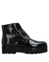 Hogan Ankle Boots In Black