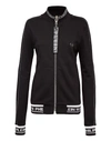 PHILIPP PLEIN JOGGING JACKET "SHINY JACKET",F18CWJB0388PJO002N02