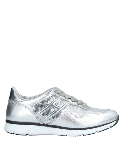 Hogan Trainers In Silver