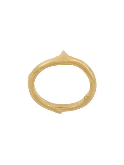 Shaun Leane Rose Thorn Ring In Metallic