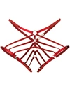BORDELLE BORDELLE ART DECO OUVERT三角裤 - 红色
