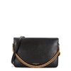 GIVENCHY CROSS3 BLACK LEATHER CROSS-BODY BAG