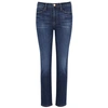 Frame Le Sylvie High Waist Slim Straight Leg Jeans In Blue