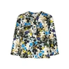 ERDEM SKYLAR PRINTED JACQUARD JACKET