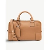 LOEWE LIGHT CARAMEL BROWN AMAZONA 28 LEATHER TOTE BAG