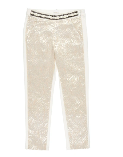 Parrot Casual Trousers In Ivory