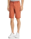 Ag Sub Relaxed Fit Chino Shorts In Sulfur Rosso Red