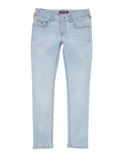 Tommy Hilfiger Denim Trousers In Blue