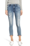 KUT FROM THE KLOTH REESE RIPPED ANKLE JEANS,KP0512MA1N