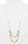 Gorjana Kellen Adjustable Layer Necklace In Gold