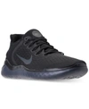 Nike Men's Free Run 2018 Running Sneakers From Finish Line In Black/anthracite