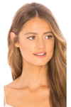 Ef Collection The Perfect Gold Hoop Earring In 14k Yellow Gold