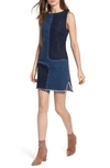 AG THE INDIE TWO TONE DENIM DRESS,LED8983