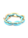 VHERNIER Doppio Senso 18K Rose Gold & Turquoise Bracelet