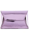 MM6 MAISON MARGIELA MM6 MAISON MARGIELA ENVELOPE-STYLE CARD HOLDER - PINK