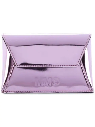 Mm6 Maison Margiela Envelope-style Card Holder - Pink