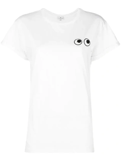 Anya Hindmarch Eyes T-shirt In White