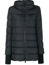 Herno Hooded Puffer Jacket In Black